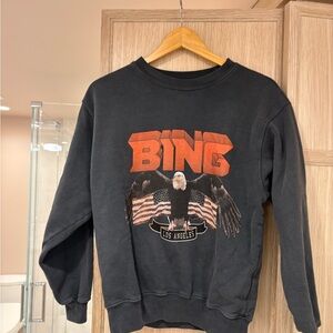 Anine Bing Black Sweatshirt